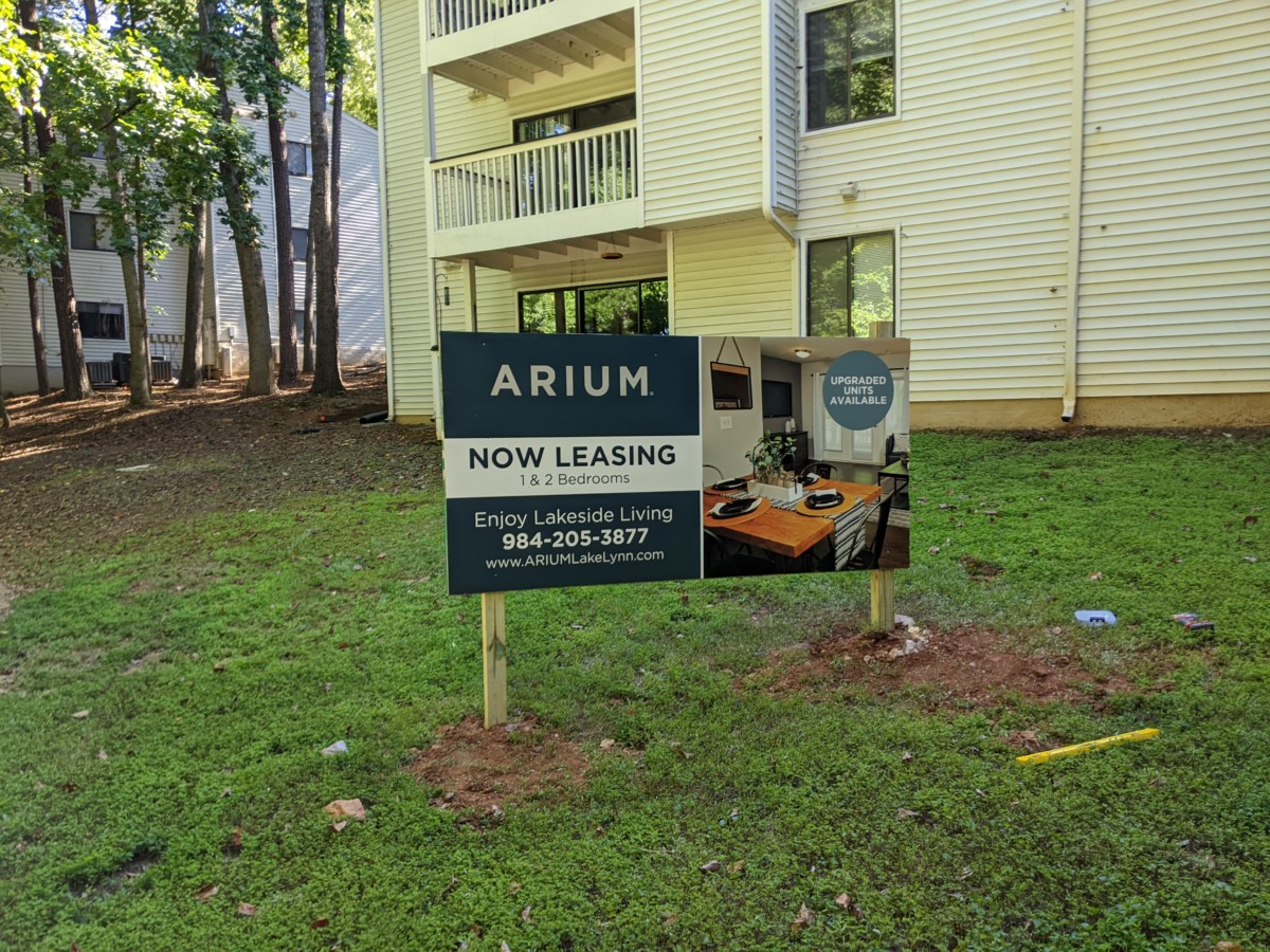 Arium Real Estate Sign