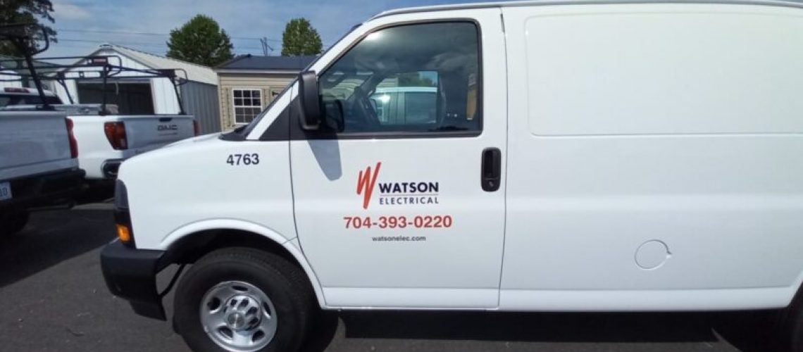 Fleet graphics for Watson Electrical